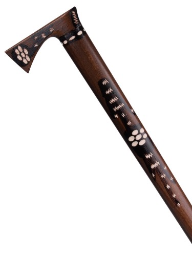 Ciupaga drewniana góralska dla dzieci brązowa 55cm