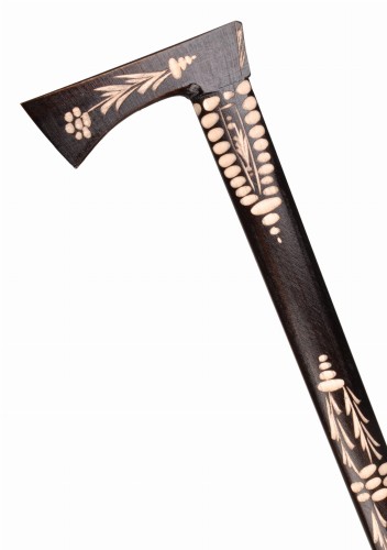 Ciupaga drewniana góralska rzeźbiona 90 cm 2 kolory